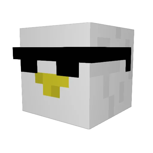 lyftelite69421 Minecraft avatar head, 3D render