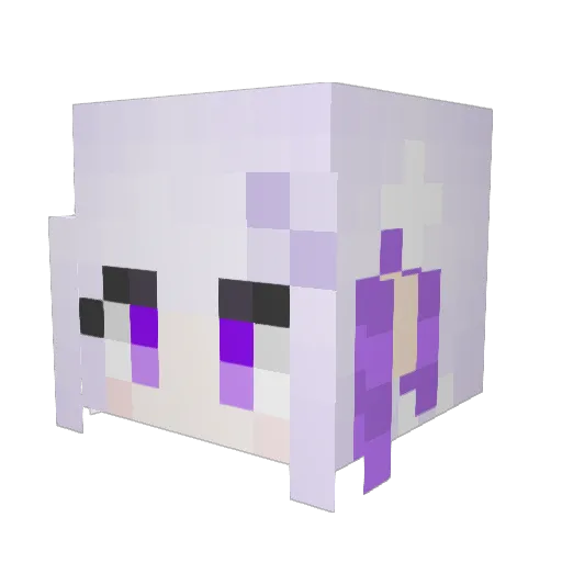 lyl2006 Minecraft avatar head, 3D render