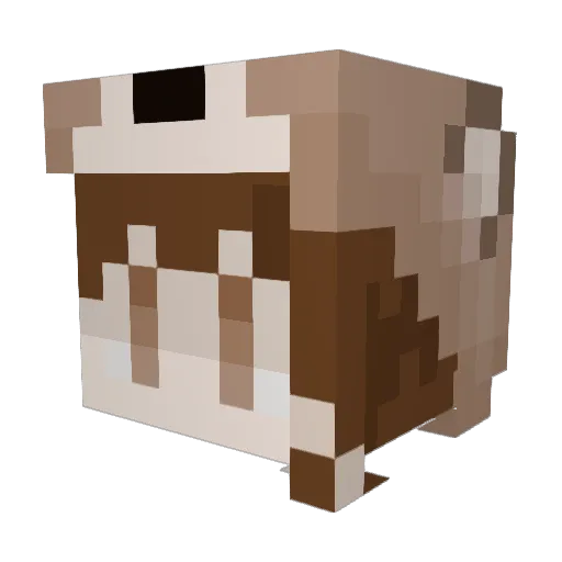 lylonz Minecraft avatar head, 3D render