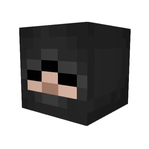 lynads Minecraft avatar head, 3D render