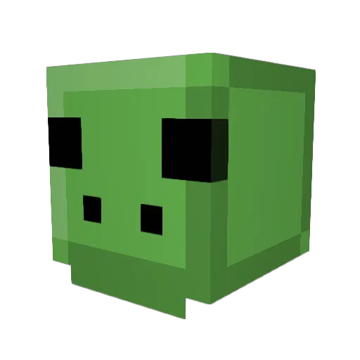 lynetic Minecraft avatar head, 3D render