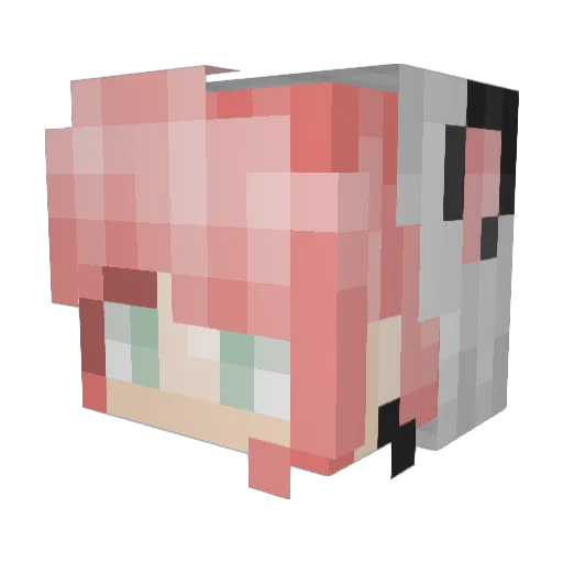 lynn4206921 Minecraft avatar head, 3D render