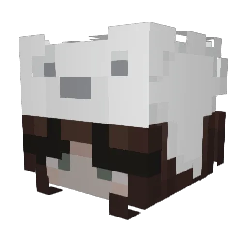 lynnslave Minecraft avatar head, 3D render