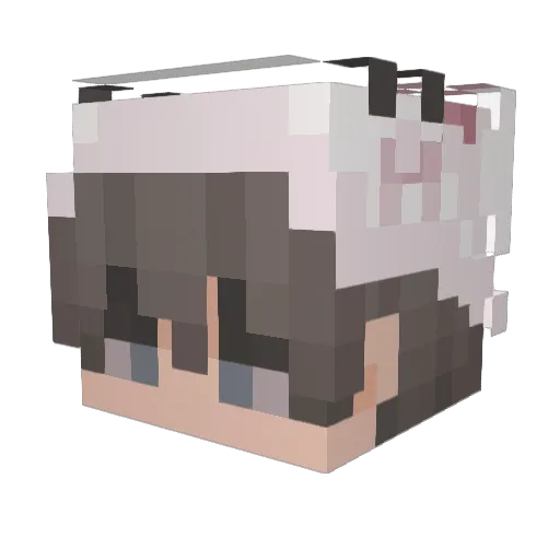lynthien Minecraft avatar head, 3D render