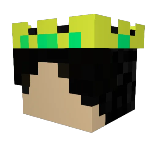 lynx_thing_ Minecraft avatar head, 3D render