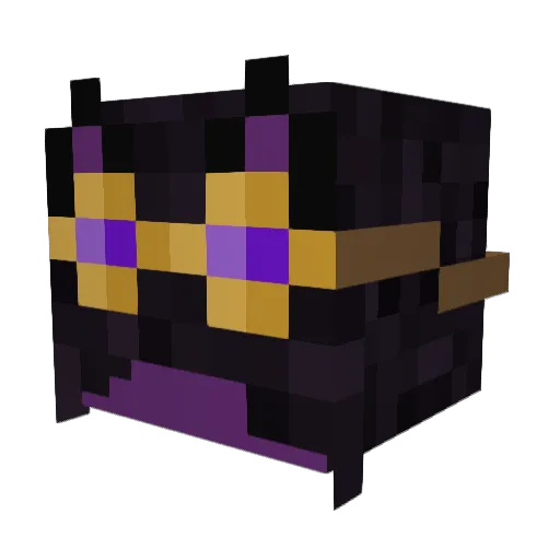 lynxfangs Minecraft avatar head, 3D render