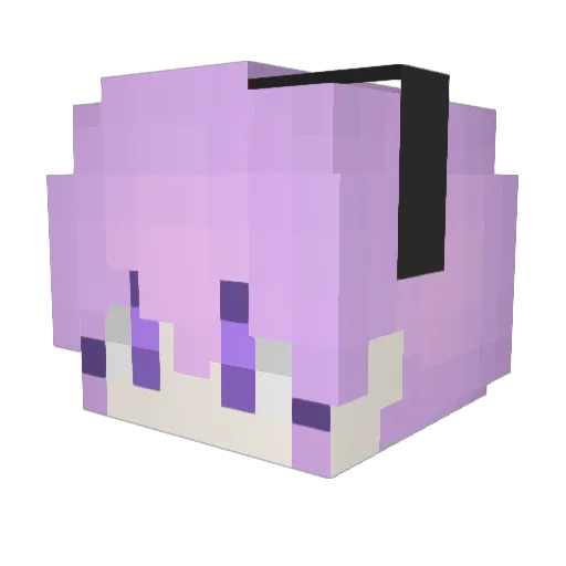 lyonbuL Minecraft avatar head, 3D render