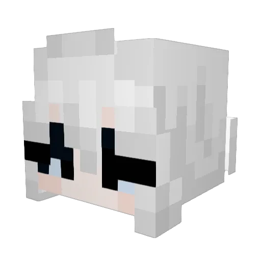 lyphionnie Minecraft avatar head, 3D render