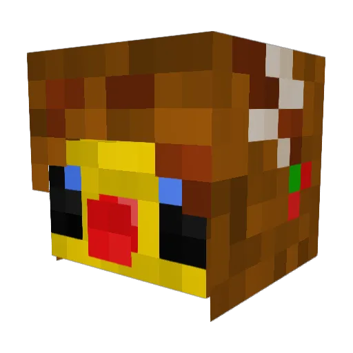 lys17801 Minecraft avatar head, 3D render