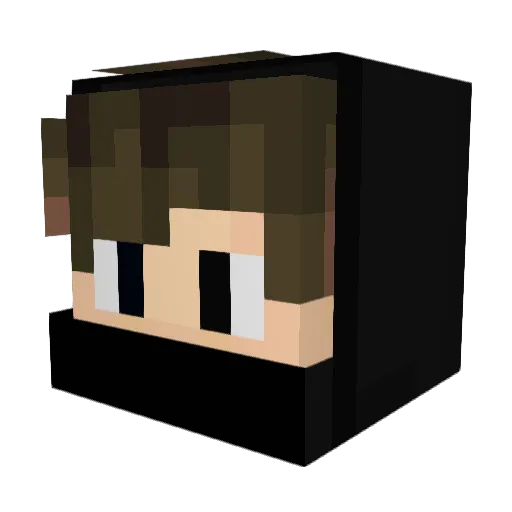 lysakmara_20 Minecraft avatar head, 3D render