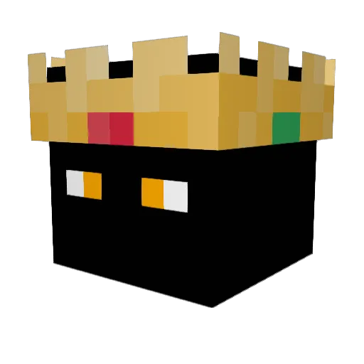 lysg55 Minecraft avatar head, 3D render