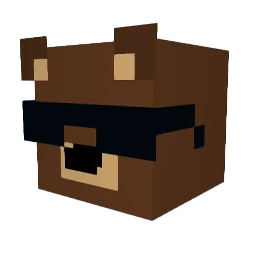 lysol6943 Minecraft avatar head, 3D render