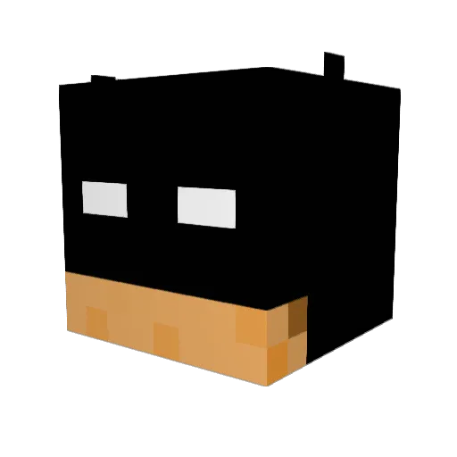 lyssa69 Minecraft avatar head, 3D render