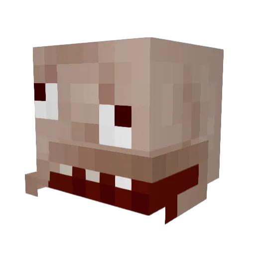 lyssablock33 Minecraft avatar head, 3D render
