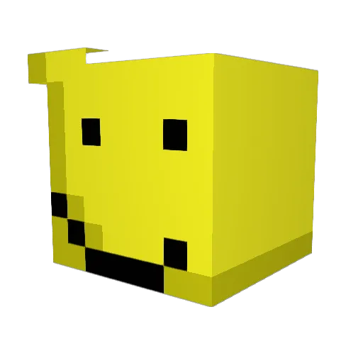 lzrbag Minecraft avatar head, 3D render