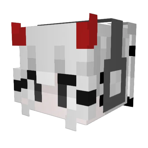 lzy91520 Minecraft avatar head, 3D render