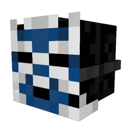 lzy_jb Minecraft avatar head, 3D render