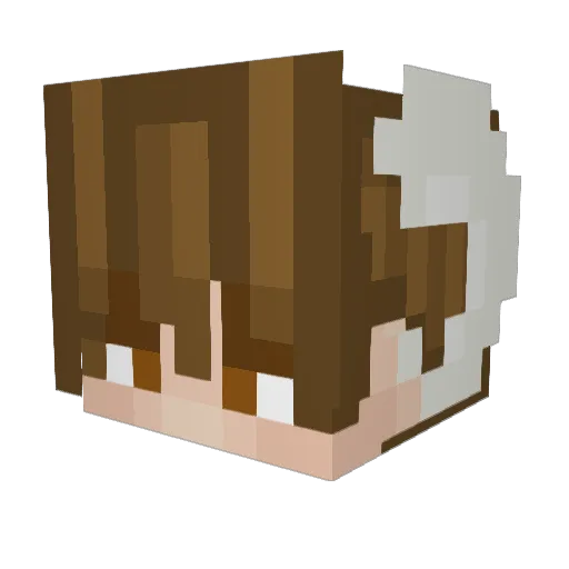 m00nman745 Minecraft avatar head, 3D render