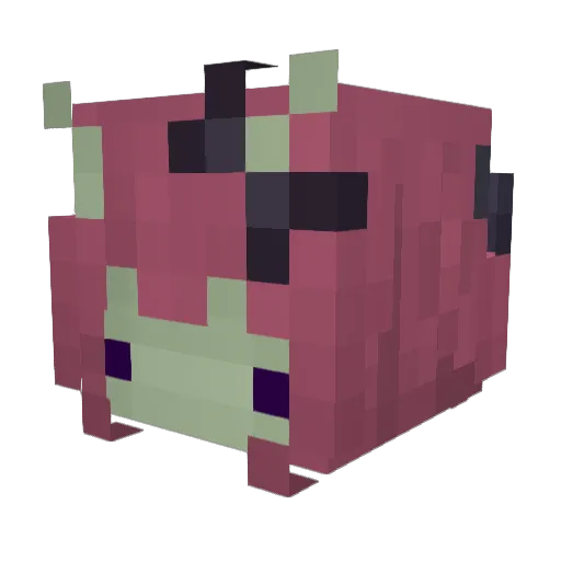 m0chami1k Minecraft avatar head, 3D render