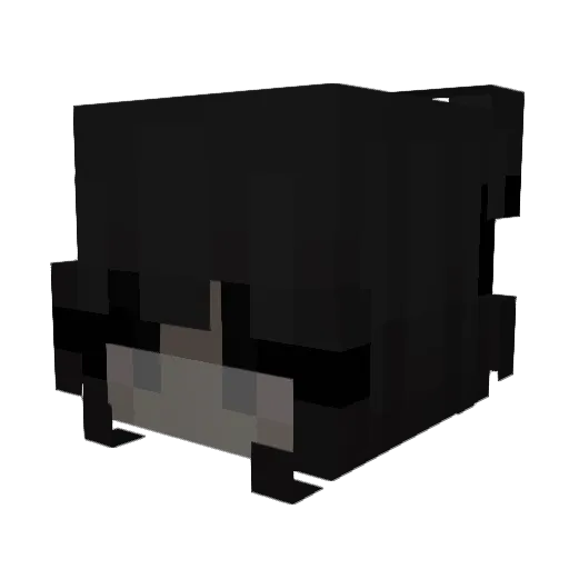 m0n4rch666 Minecraft avatar head, 3D render