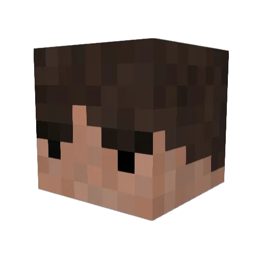 m0nkey22 Minecraft avatar head, 3D render
