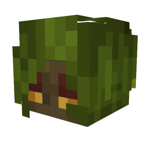 m0nolith_ Minecraft avatar head, 3D render