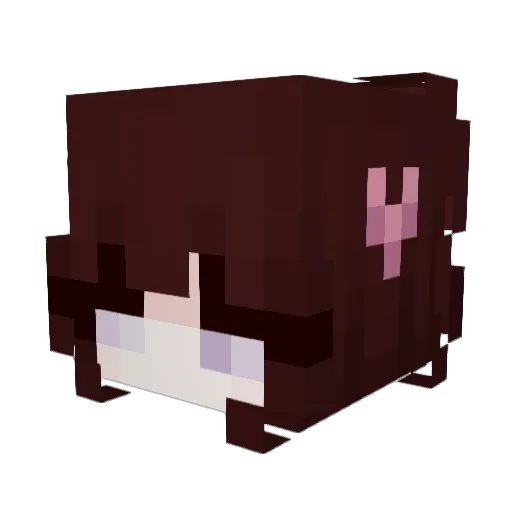 m0onSt4rs Minecraft avatar head, 3D render