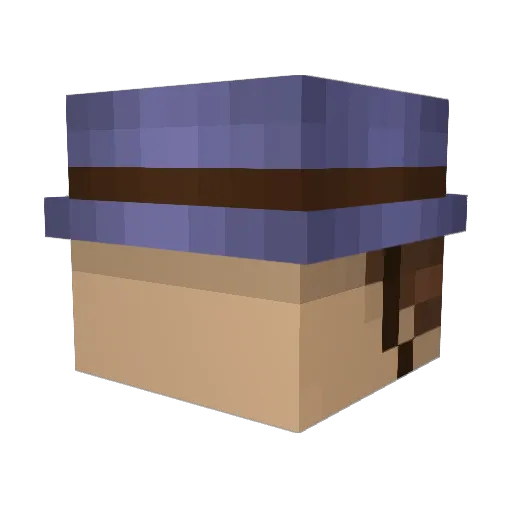m0rex Minecraft avatar head, 3D render