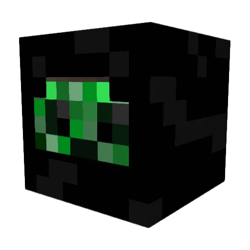 m0rt1m3r090 Minecraft avatar head, 3D render