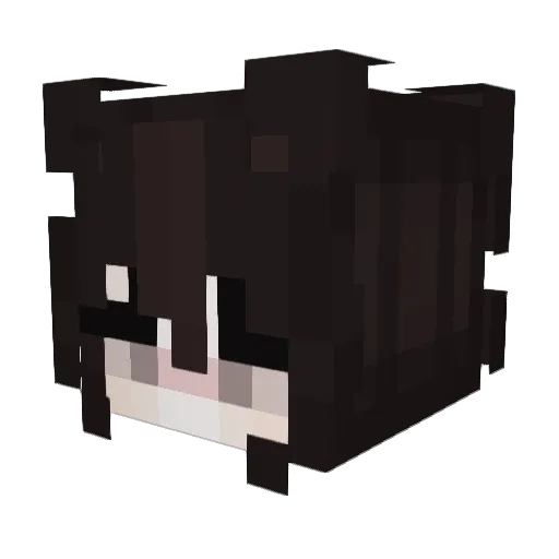 m0ss_5 Minecraft avatar head, 3D render
