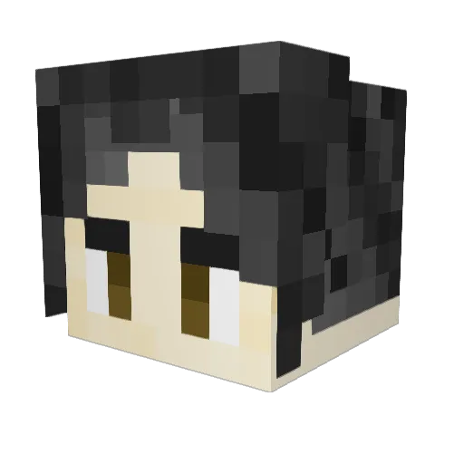 m0ssb3rg935 Minecraft avatar head, 3D render