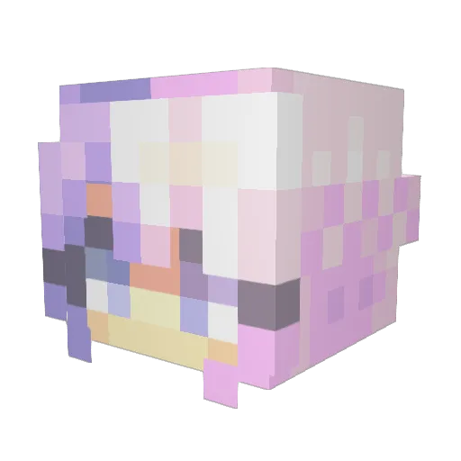 m0ti0nl3ss_ Minecraft avatar head, 3D render