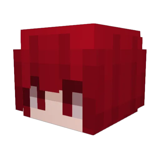 m10x11 Minecraft avatar head, 3D render
