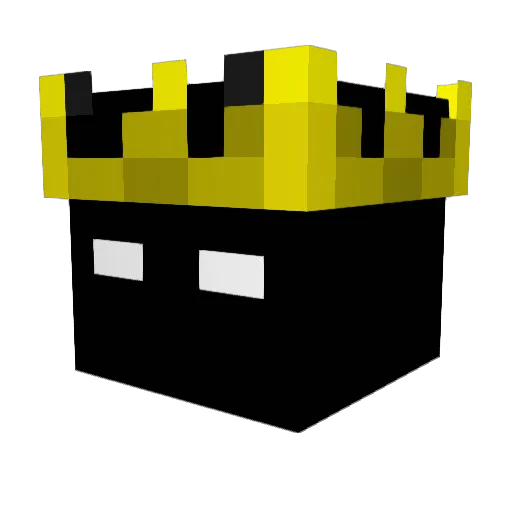 m1ast Minecraft avatar head, 3D render