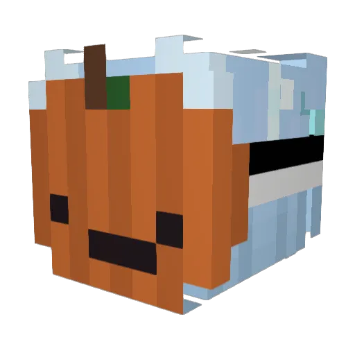 m1gu0 Minecraft avatar head, 3D render