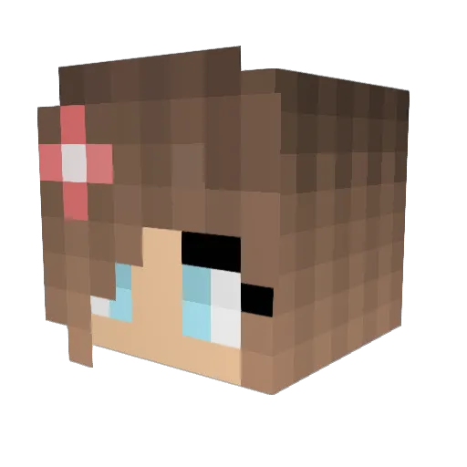 m1lfpunisher Minecraft avatar head, 3D render