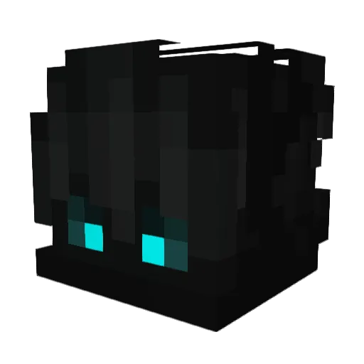 m1llerEXE Minecraft avatar head, 3D render