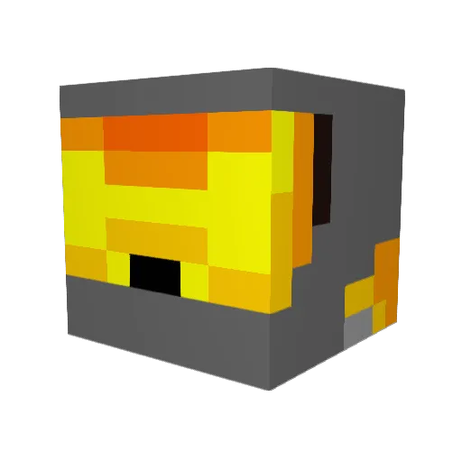 m1necrafter14 Minecraft avatar head, 3D render