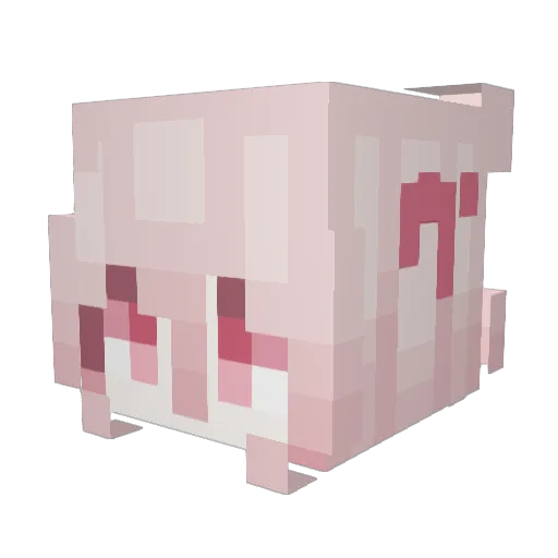 m1neroloco Minecraft avatar head, 3D render