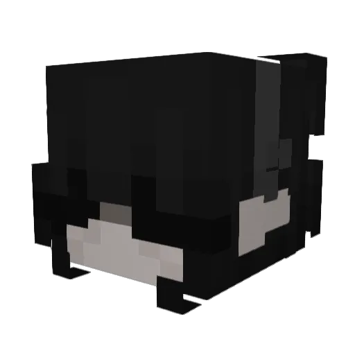 m1rren Minecraft avatar head, 3D render