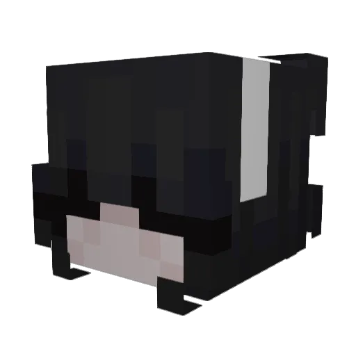 m1rs Minecraft avatar head, 3D render