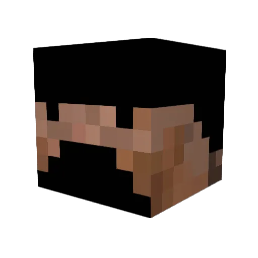 m1s777y Minecraft avatar head, 3D render