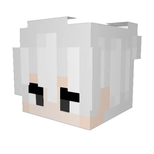 m1sonis_ Minecraft avatar head, 3D render