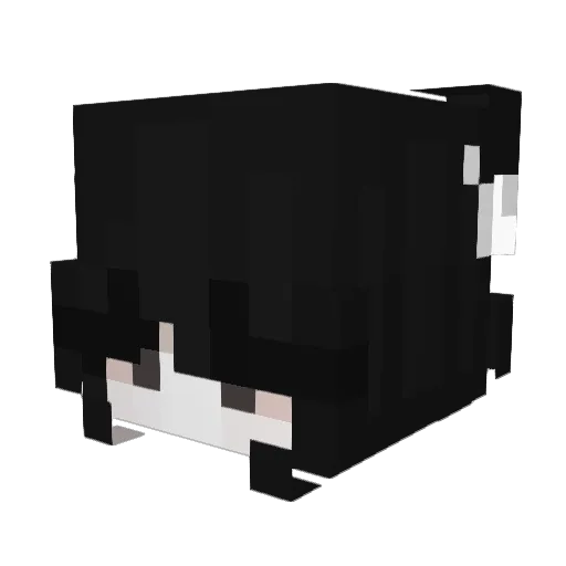 m2_xq Minecraft avatar head, 3D render