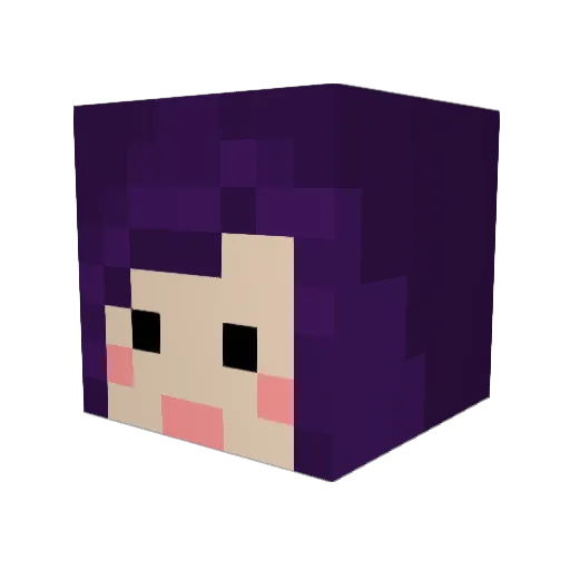 m2a2 Minecraft avatar head, 3D render