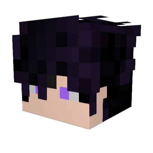 m2i_ld Minecraft avatar head, 3D render