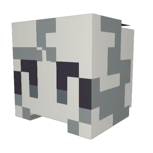 m3tthe7 Minecraft avatar head, 3D render