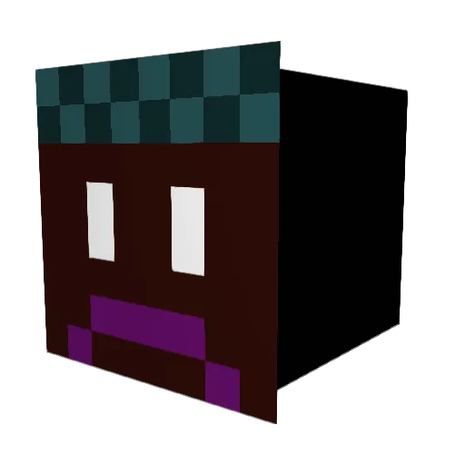 m4artinus Minecraft avatar head, 3D render