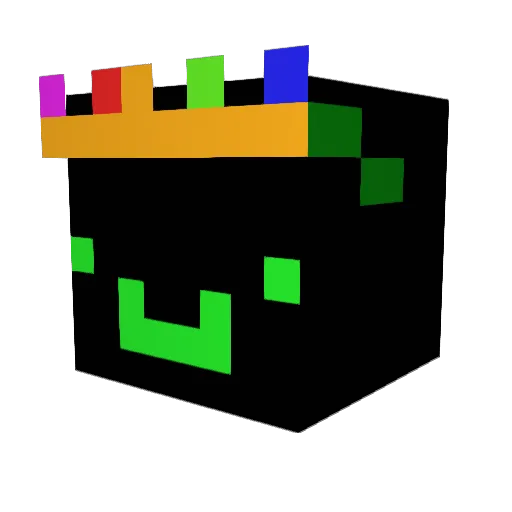 m4donut Minecraft avatar head, 3D render