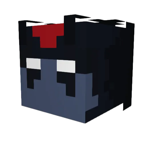 m4gapower Minecraft avatar head, 3D render